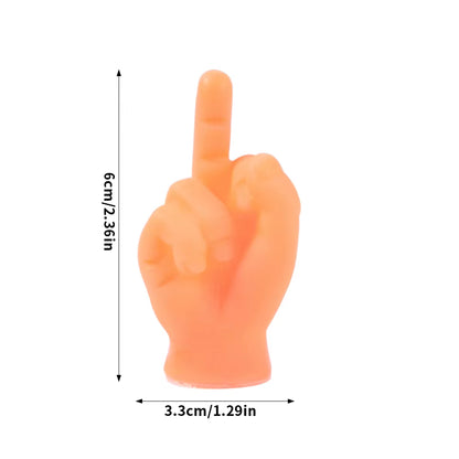 Fun Realistic Little Tiny Finger Hands Novelty Tricky Simulation Palm Kids Adult Petting Cat Toy Party Novelty Toy Game Props